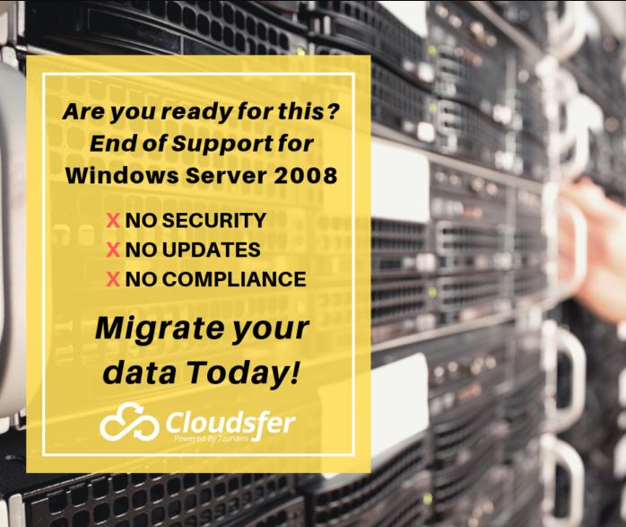 critical update end of support for windows server 2008 